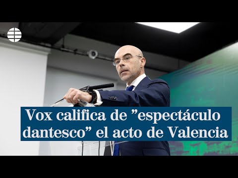 Vox califica de espectáculo dantesco el acto de lideresas en Valencia