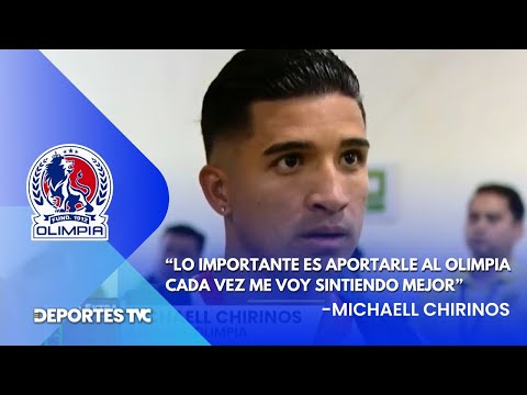 Michaell Chirinos se refiere al gran momento que vive con el Olimpia en el torneo Clausura
