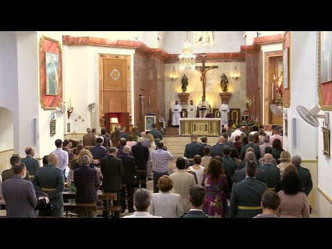 La Guardia Civil celebra la misa por su Patrona en la iglesia de Santa Teresa