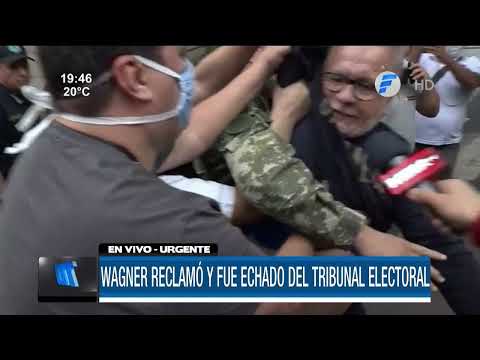 Luis Alberto Wagner fue echado del Tribunal Electoral