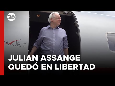 Julian Assange quedó en libertad tras acordar con la Justicia de EEUU | #26Global