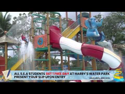 All S.E.A students get 1 free day at Harry’s Water Park