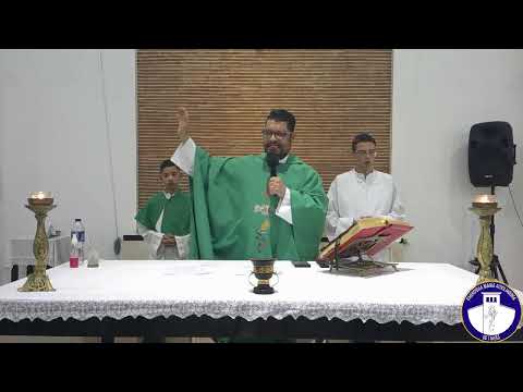 23/06/2024. Misa del Domingo 12° del Tiempo Ordinario. Preside el Pbro. Wilmar Darío Galeano.
