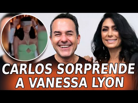 Carlos Calderón le da la SORPRESA de su VIDA a Vanessa Lyon