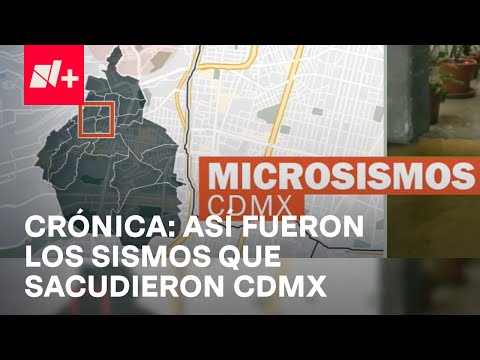 Serie de microsismos en la CDMX genera temor entre capitalinos - En Punto