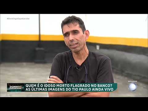 Tio Paulo: quem e? o idoso morto flagrado no banco do Rio de Janeiro?
