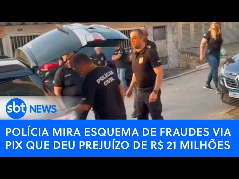Polícia mira esquema de fraudes via Pix que deu prejuízo de R$ 21 milhões