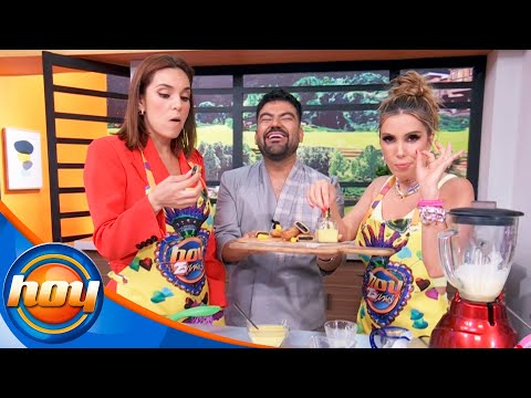 El chef Mariano Sandoval despide a Tania Rincón con unas deliciosas galletas | Programa Hoy