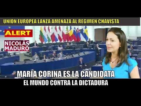 URGENTE! UNION EUROPEA lanza amenaza al regimen de Venezuela