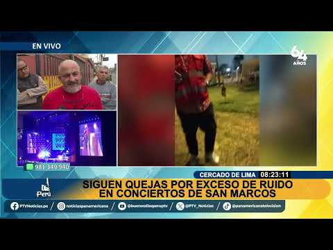 Vecinos de Cercado de Lima siguen molestos por conciertos en la UNMSM | Noticias Positivas