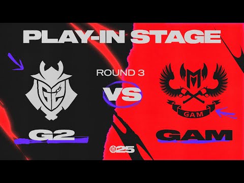G2 vs GAM 매치 하이라이트 | 플레이-인 최종전 | 06.30 | MSI 2025