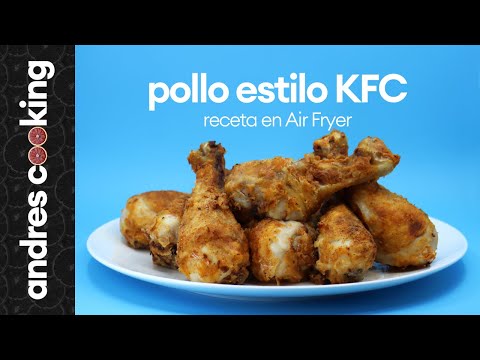 Pollo Estilo KFC Receta Secreta en Air Fryer | #andrescooking