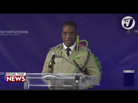 Swearing in of Jamaica's New Police Commissioner Dr Kevin Blake | TVJ News