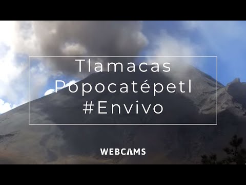 Volcán #Popocatépetl En Vivo | Vista Tlamacas, Estado de México