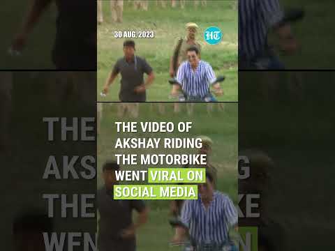 Akshay Kumar Showcases ‘Biker Avatar’ During ‘Sky Force’ Shoot