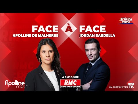 DIRECT - L'intégrale de l'interview de Jordan Bardella, tête de liste RN aux élection européenn...