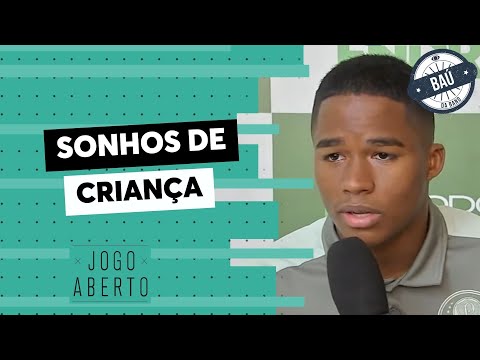 Baú do Jogo Aberto | Reveja Endrick aos 15 anos, quando sonhava fazer história no Palmeiras
