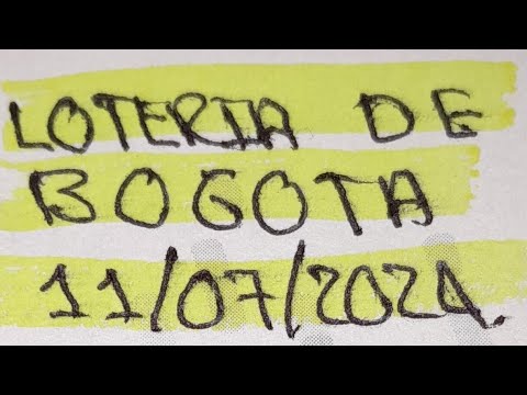 11 de julio de 2024  Pronósticos Chances y Loterías  números ganadores #chanceloteriacolombia