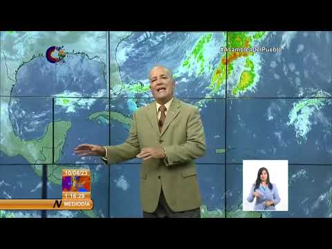 Pronóstico del Tiempo al Amanecer de Cuba: 10/04/2023