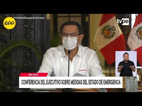 EN VIVO | Presidente Martín Vizcarra se pronuncia sobre los 16 fallecidos por coronavirus en el Perú