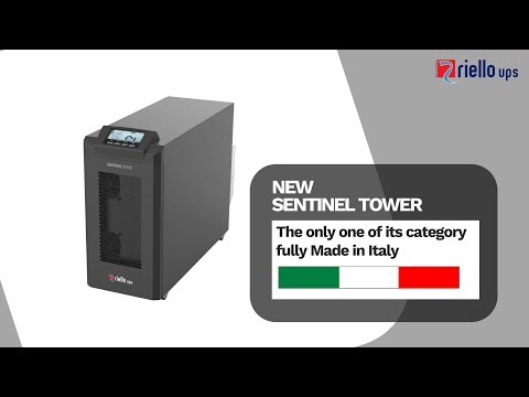 Sentinel Tower Riello UPS - 100% Made in Italy: features