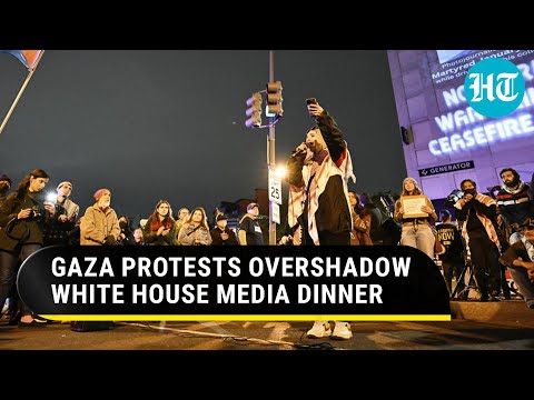 'Shame On You' Chants Greet Guests; Biden Skips Gaza Mention At White House Dinner | Watch