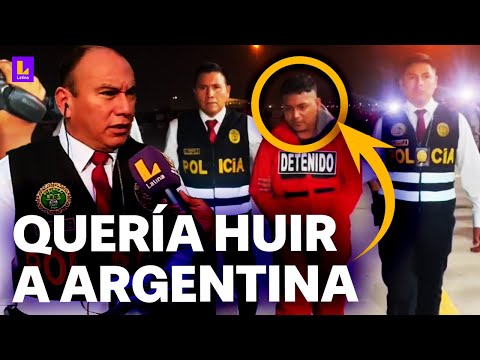 Policía del Perú da detalles de la captura del 'Monstruo de Chimbote' en Bolivia