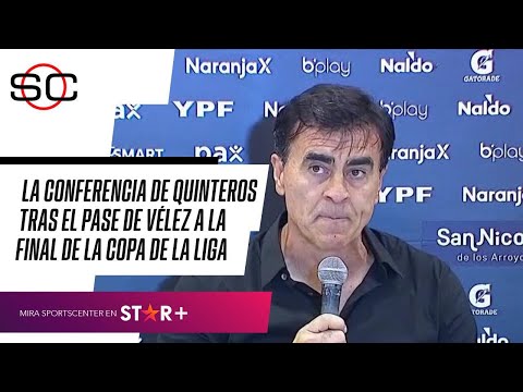 ESTE EQUIPO LE PUEDE COMPETIR A CUALQUIERA: Gustavo Quinteros tras el pase a la final