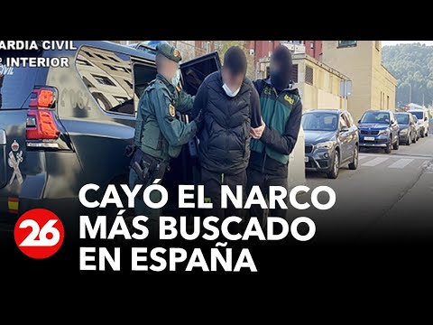 Cayó el narco más buscado en España