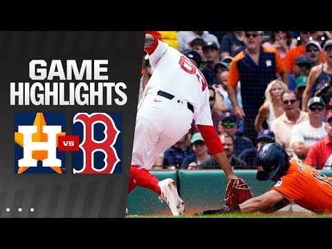 Astros vs. Red Sox Game Highlights (8/11/24) | MLB Highlights