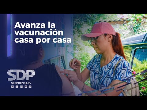 Realizan jornada de vacunación extramural en San Salvador