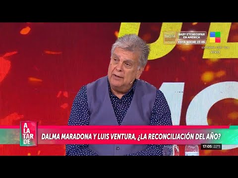 Dalma Maradona y Luis Ventura, ¿la reconciliación del año?