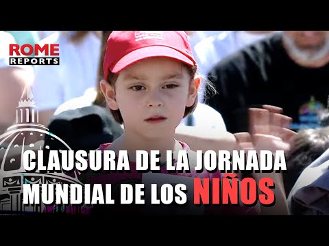 Francisco clausura la Jornada Mundial de los Niños con su homilía más catequética