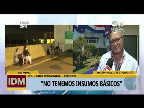 Hospital de Itauguá: Denuncian falta de medicamentos