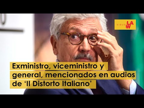 Exministro Diego Molano, viceministro y general, mencionados en audios de ‘Il Distorto Italiano’