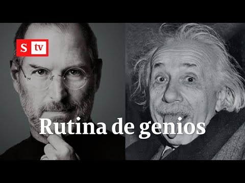 Revelan rutina diaria que tenían Steve Jobs y Albert Einstein para ser más creativos | Videos Semana