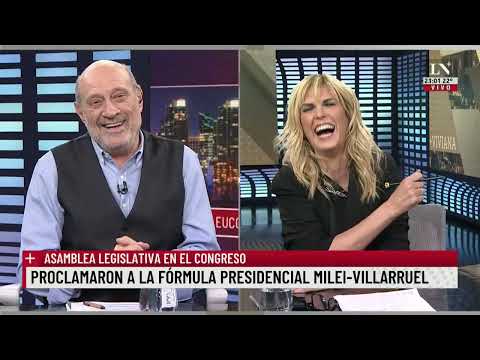 Cristina Kirchner proclamó a Milei como presidente; el pase entre Alfredo Leuco y Viviana Canosa