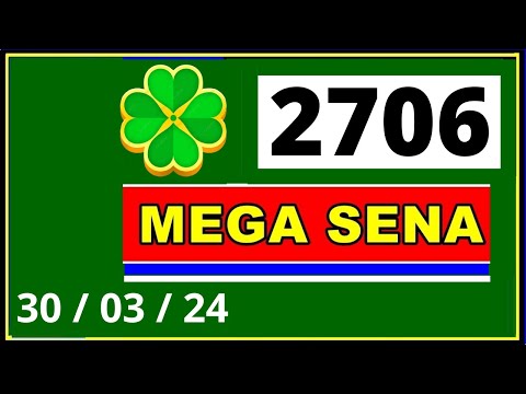 Mega sena 2706 - Resultado da Mega Sena Concurso 2706