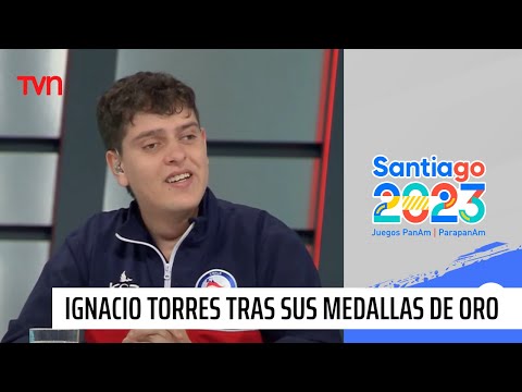 Ignacio Torres tras sus medallas de oro:  Viví el sueño de jugar a estadio lleno