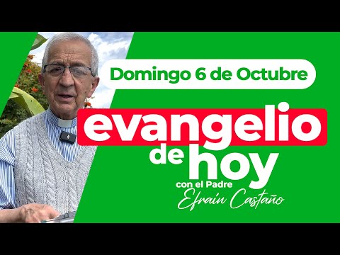 Evangelio de hoy Domingo  6 de Octubre Padre Efraín Castaño Arquidiócesis de Manizales LECTIO DIVINA