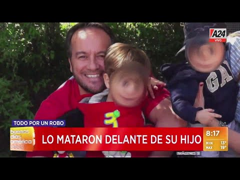 Monte Grande: lo mataron delante de su hijo para robar su camioneta