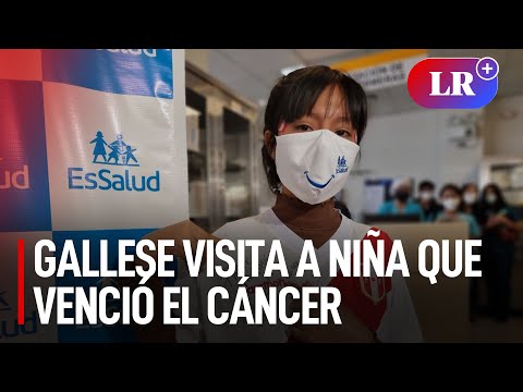 ¡Grande, capitán! El emotivo gesto de Pedro Gallese con una niña que venció el cáncer | #LR
