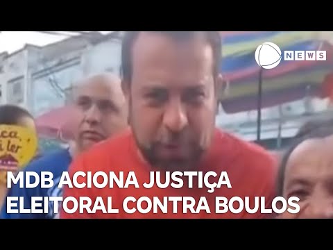 MDB aciona Justiça Eleitoral contra Guilherme Boulos