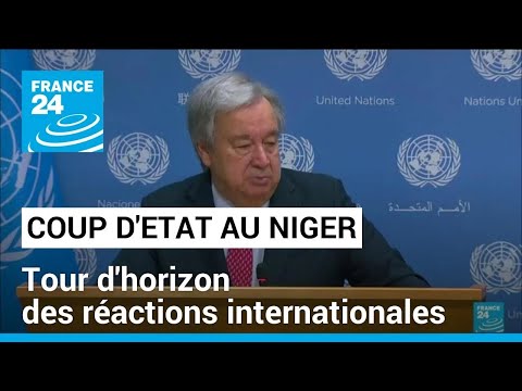 Coup d'Etat au Niger : à l'international, majeure demande de libération du Président Bazoum