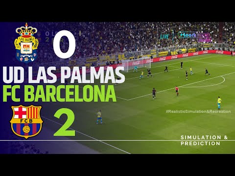 LAS PALMAS vs. BARCELONA PARTIDO EN VIVO / LALIGA  24/25