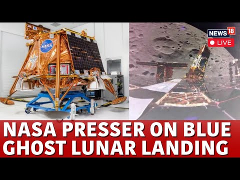 NASA LIVE: NASA Blue Ghost Lands On Moon Successfully | Blue Ghost Mission 1 | Nasa News | N18G