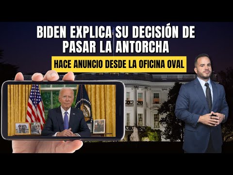 MENSAJE DE BIDEN A LA NACIÓN - Mira ahora el mensaje