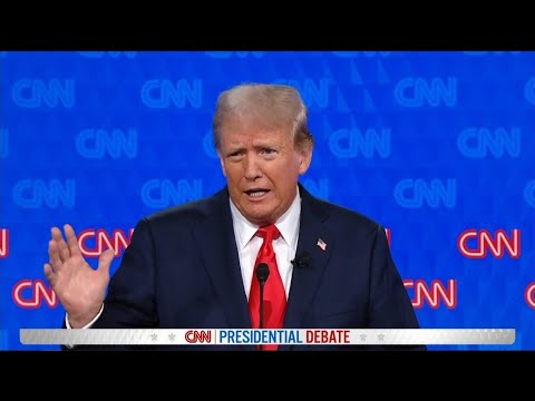 First 2024 Biden-Trump Debate: He lies, Trump said of his opponent. Everything he does is a lie.