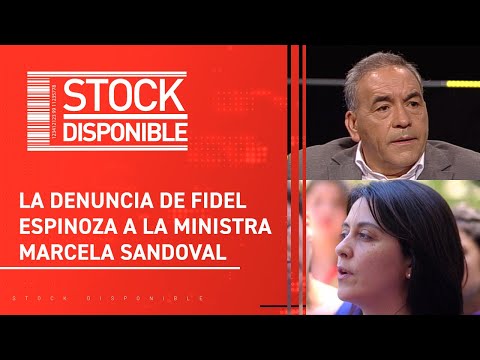 “Si tienen ministros que mienten así, estamos mal”, Fidel Espinoza contra Marcela Sandoval