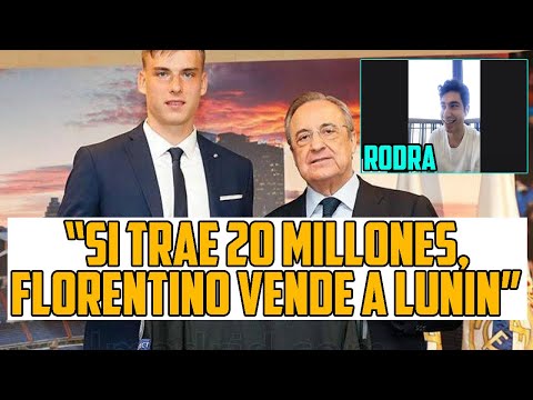 LUNIN SE ESTÁ PENSANDO RENOVAR O IRSE Y EN EL MADRID VERÍAN CONTENTOS VENDERLO POR UNOS 20-25 KILOS